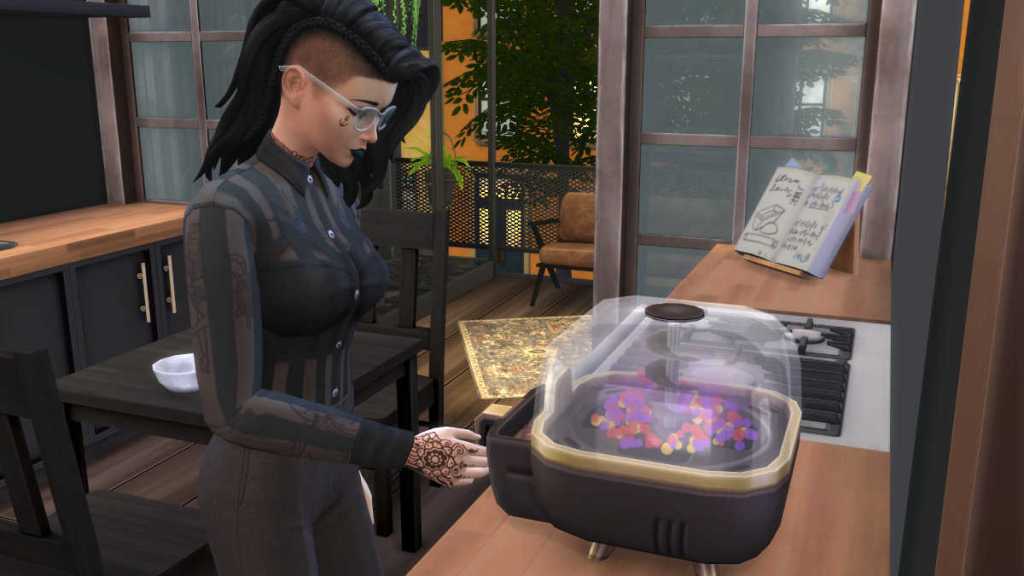 Making Candy in The Sims 4