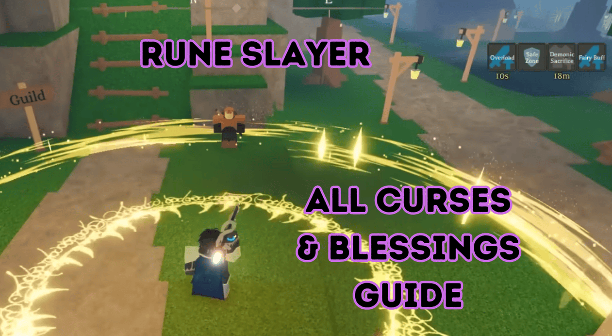 how to get all curses and blessings in rune slayer