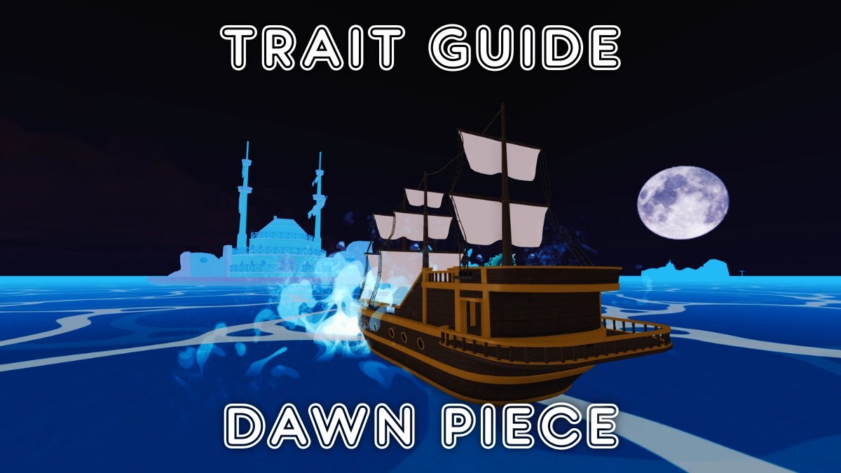 A player riding a ship towards the Baratie island in the Dawn Piece Roblox experience