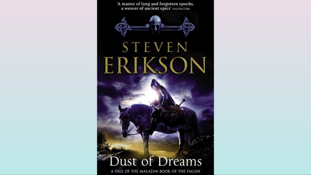 Dust of Dreams (by Steven Erikson) book cover