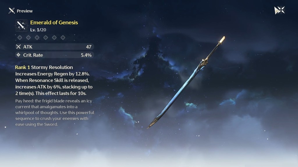 Emerald of Genesis is one of the best weapons for Brant.