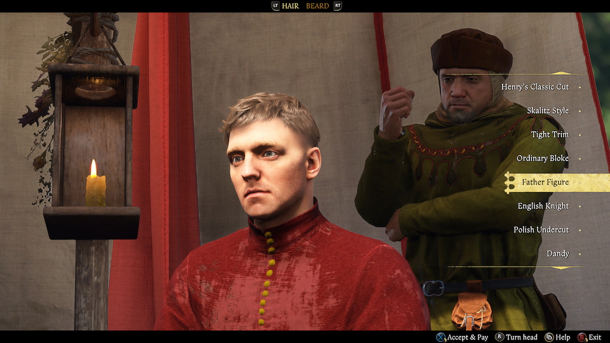 Henry's Father Figure hairstyle