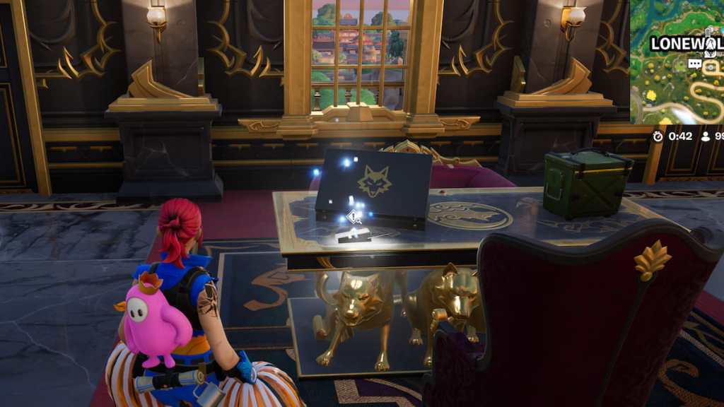 Fortnite second Lonewolf Lair Walkie-talkie