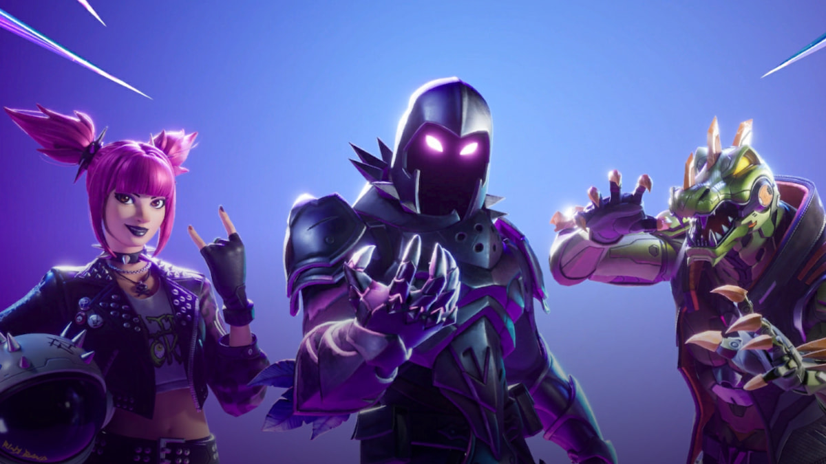 Three skins on the Fortnite OG Season 3 battle pass.