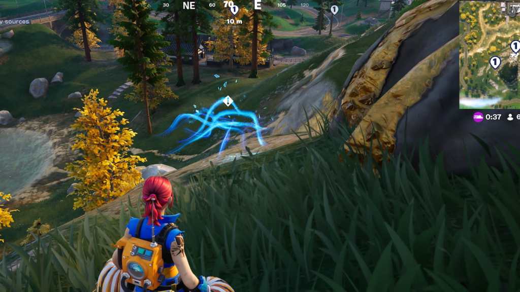 Fortnite third energy signature during Midas' quest