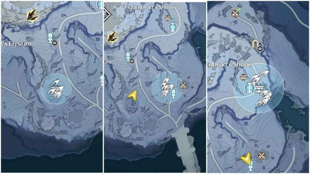 Golden Fleece locations in wuthering waves