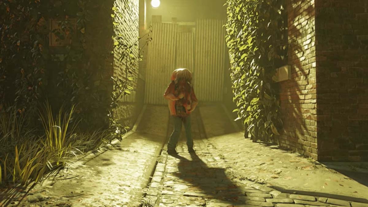 a very well-lit infected in Ravenholm from Half-Life 2