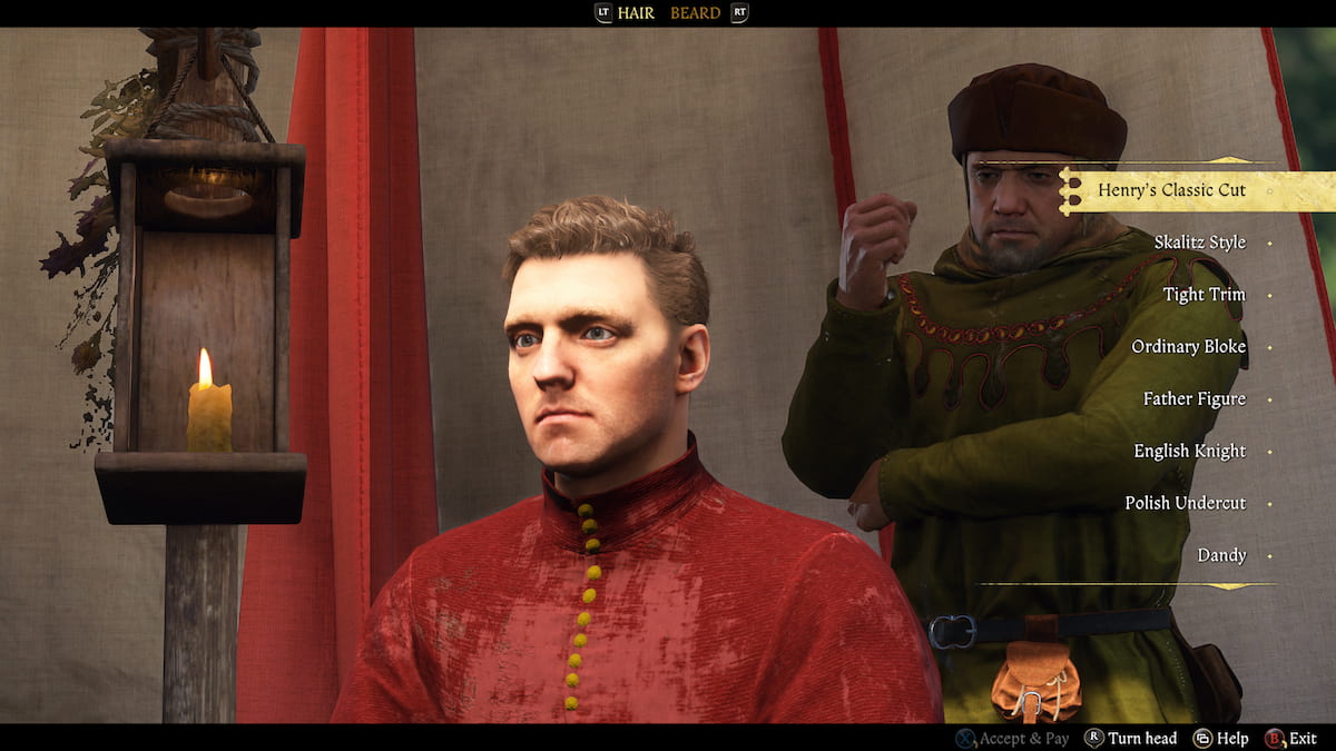 Henry's Classic Cut hairstyle