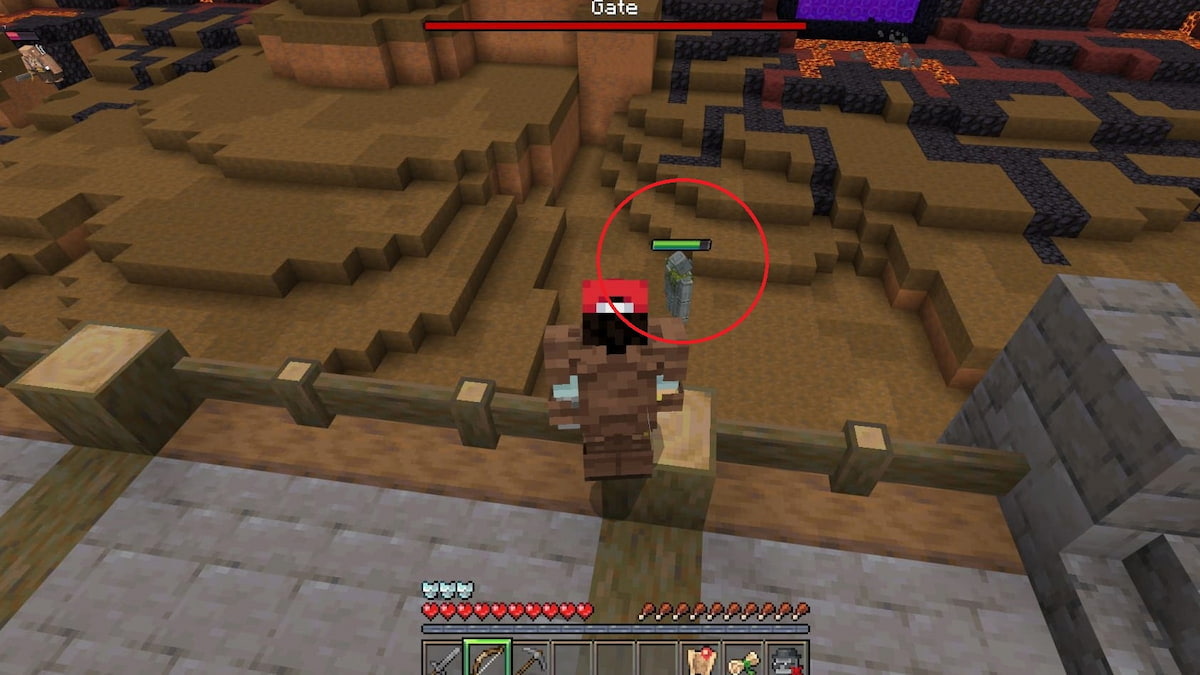 Iron Golem at the Outer Walls