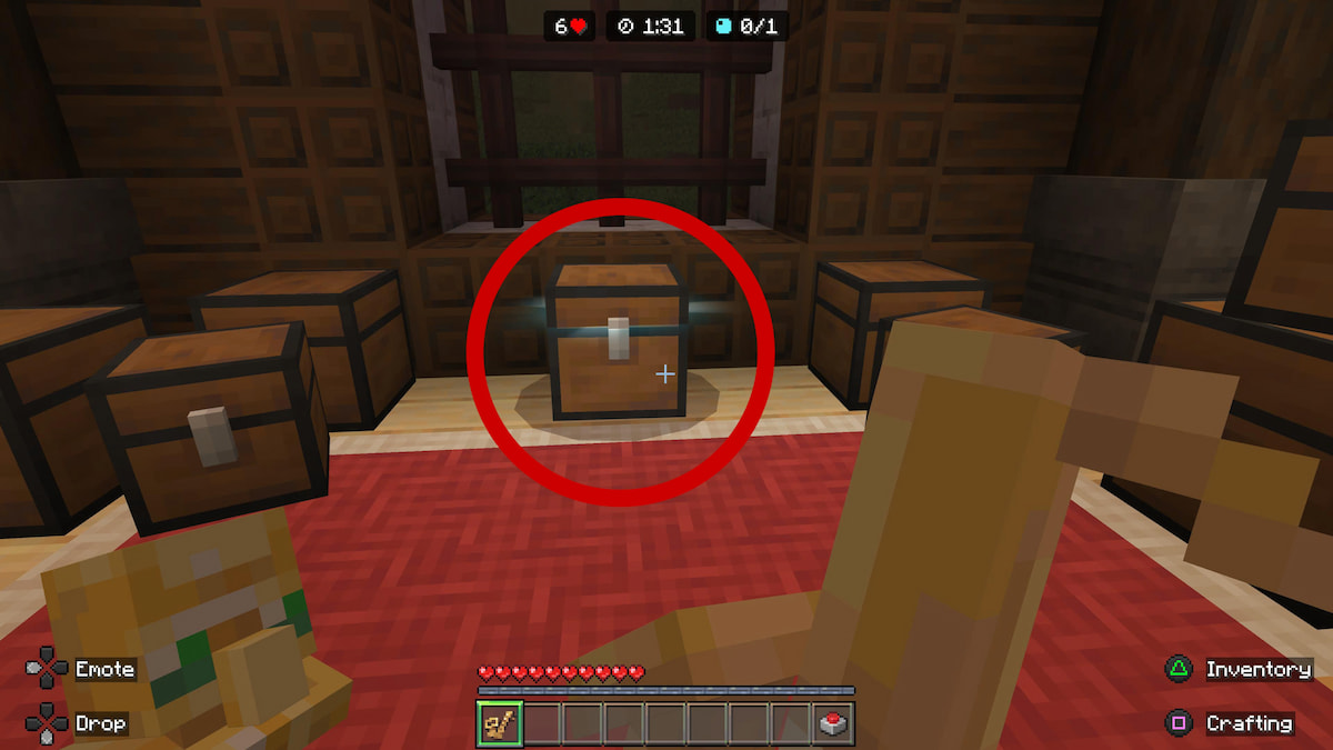 Chest with Earth Crystal