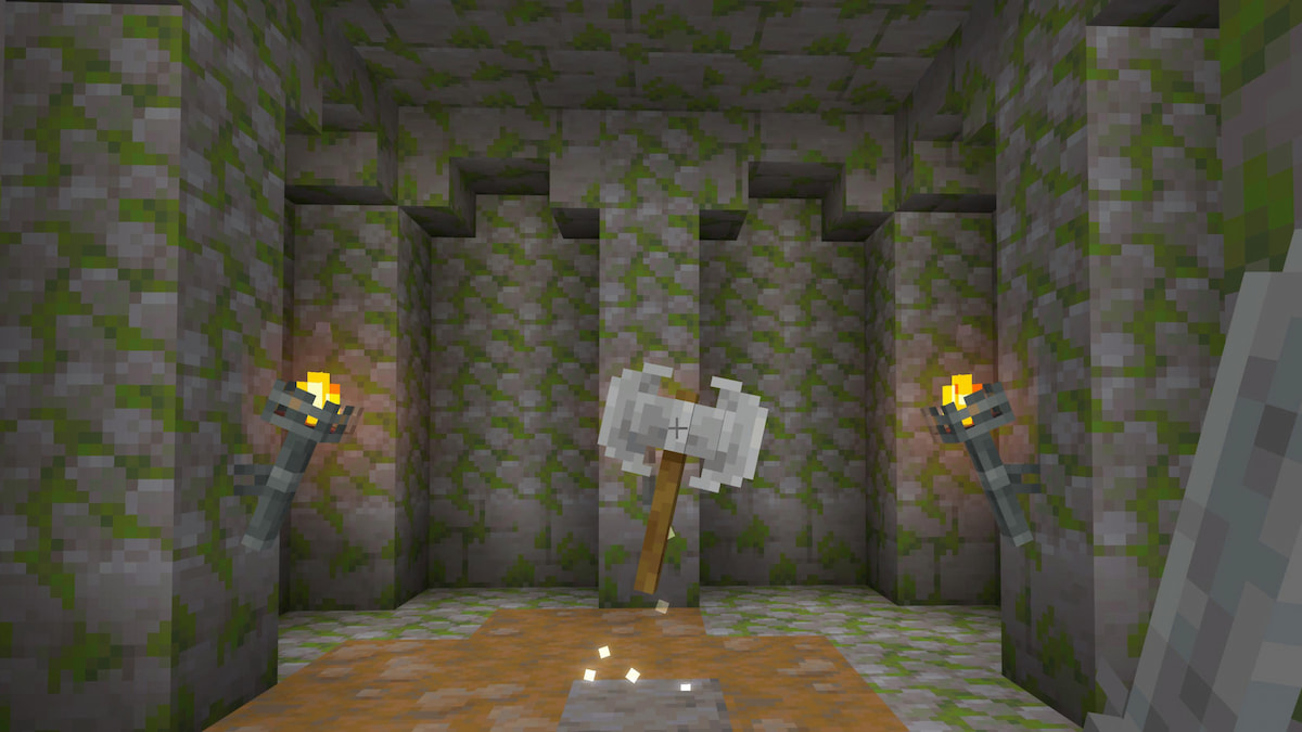 Battle Axe in Minecraft Movie Live Event