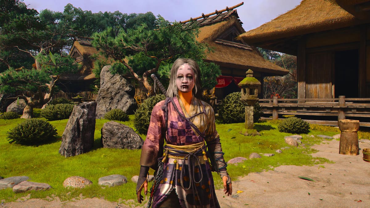 Last Dance of the Onryo Mask and Robe armor set
