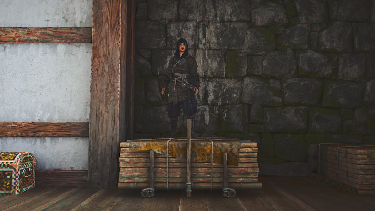 Smuggling wood piles in AC:Shadows