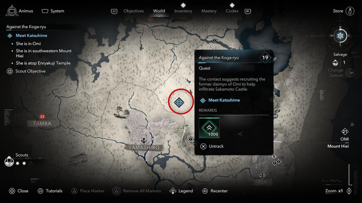 Meet Katsuhime map location