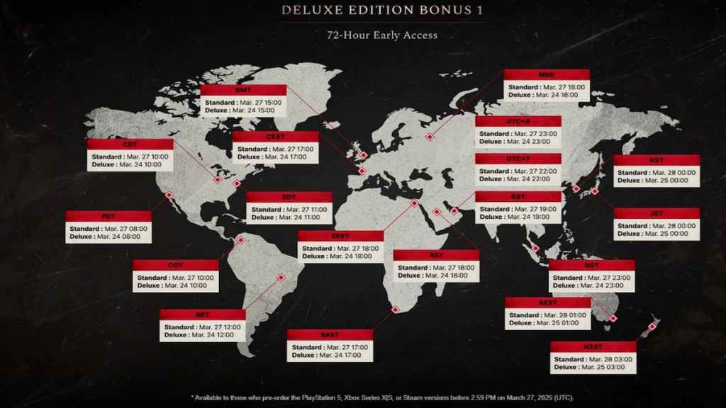 The First Berserker: Khazan release time across all regions