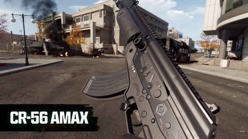 CR-56 AMAX assault rifle in Warzone BO6 season 3