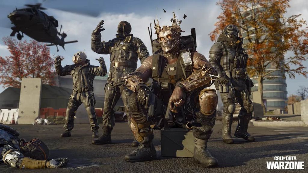 Warzone operators grouped up in Verdansk