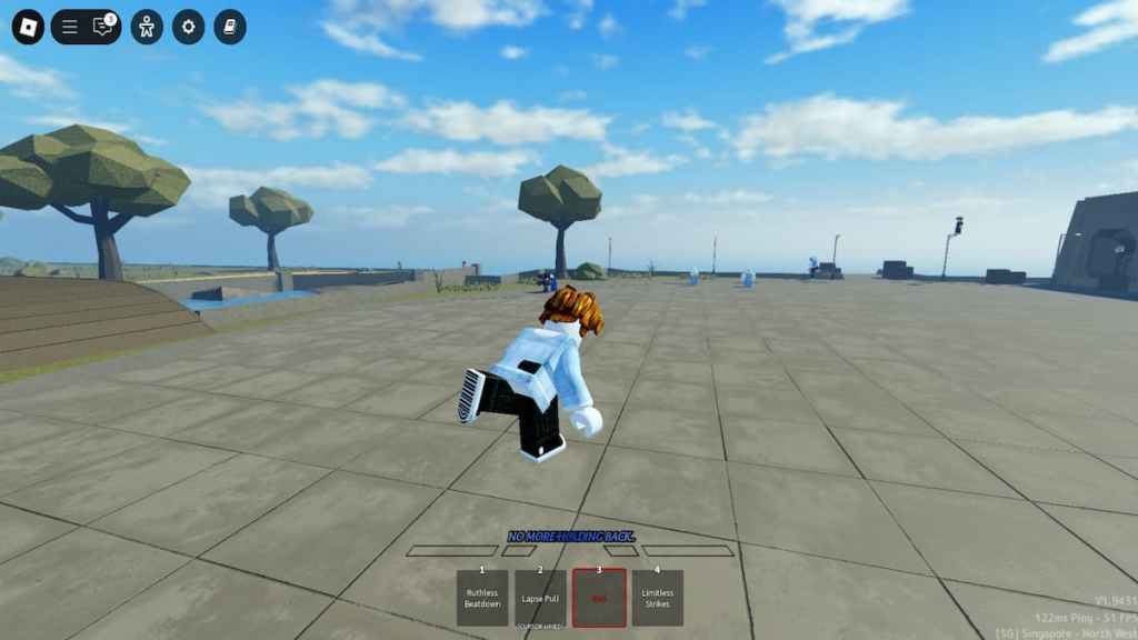 Jump Showdown in-game screenshot