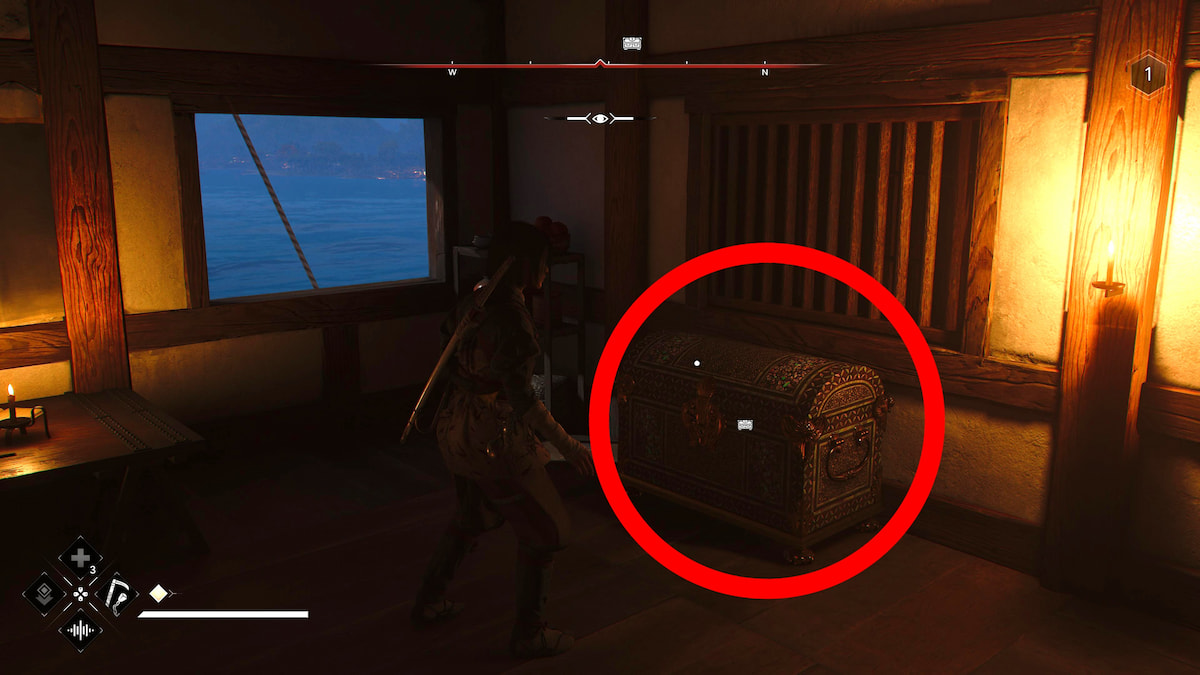 Bloodshed Legendary Chest on ship