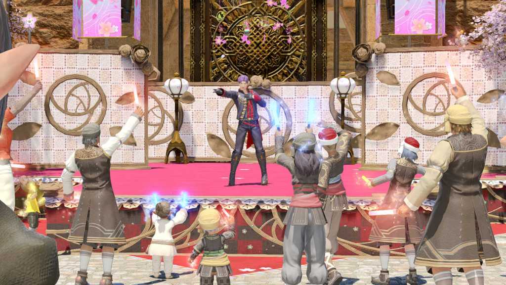 Picot during his Little Ladies' Day performance in Final Fantasy XIV