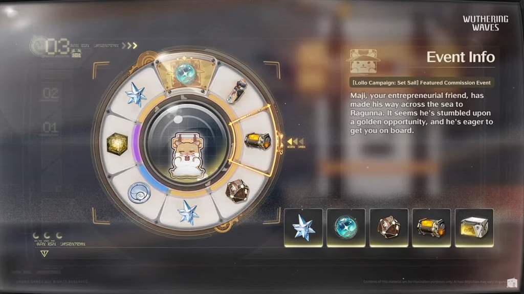 Lollo Campaign: Set Sail event rerun in Wuthering Waves 2.2