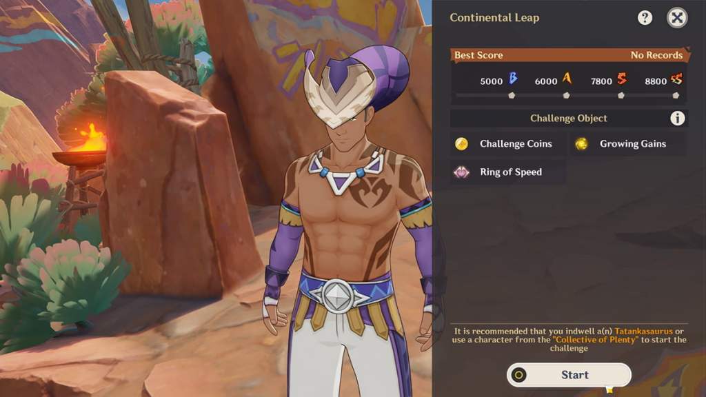 Ma'chah's challenge details