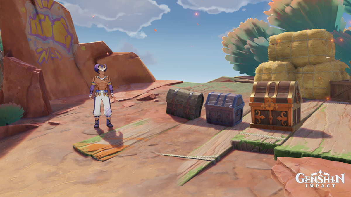 Chest rewards for completing Ma'chah's warrior's challenge