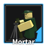 Mortar Tower from the Tower Defense Simulator Roblox experience