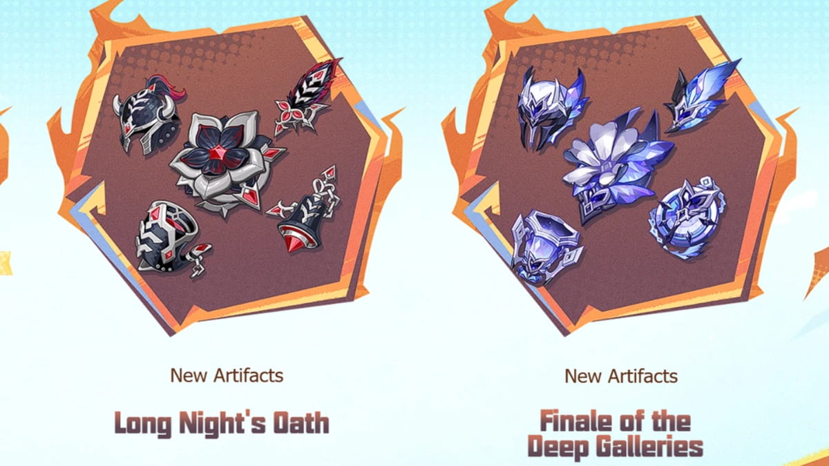 Genshin Impact 5.5 artifact sets.