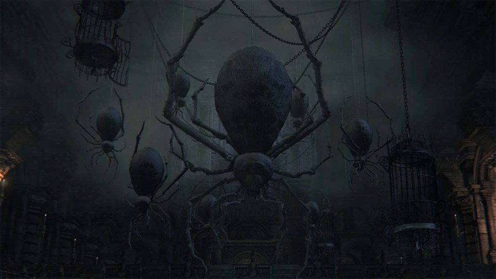 Nightmare Apostle, a huge spider from Bloodborne