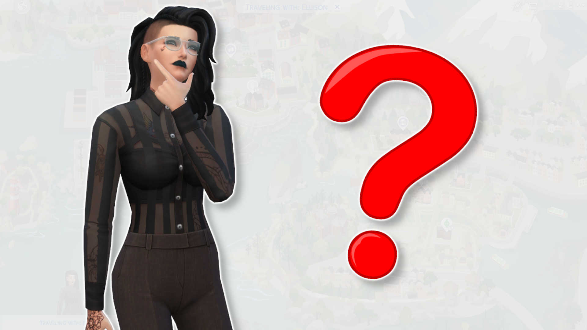 Nordhaven white screen in The Sims 4