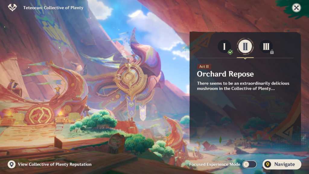 Collective of plenty tribal chronicle act 2 orchard repose