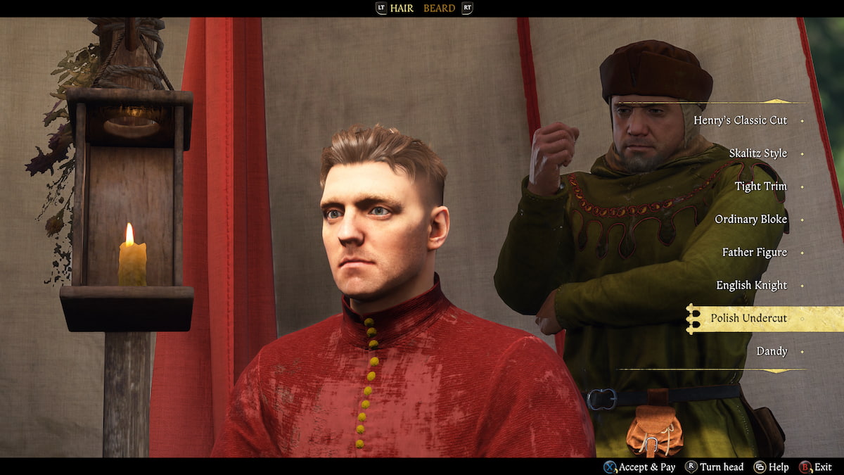 Henry's Polish Undercut hairstyle