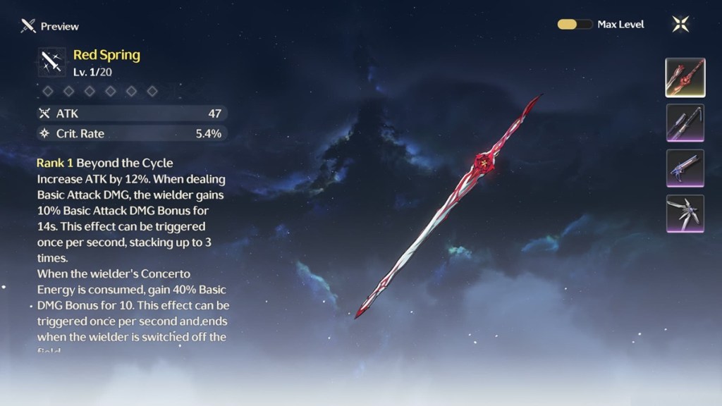 Red Spring is a good 5-star alternative.