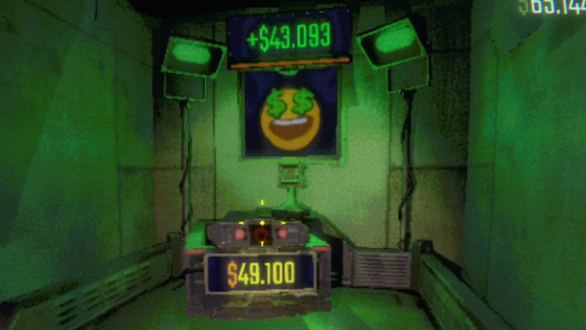 R.E.P.O screenshot showing a surplus of cash at an Extraction Point.