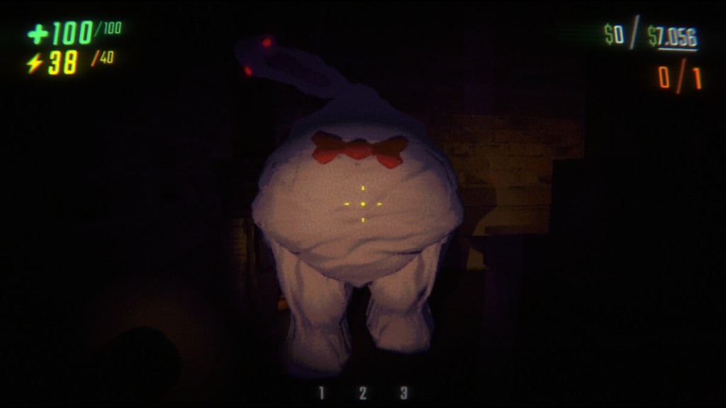R.E.P.O in-game screenshot of the Bowtie monster.