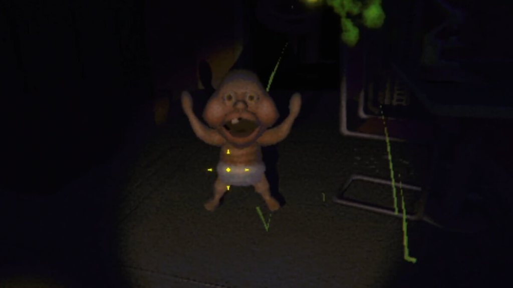 R.E.P.O in-game screenshot of the Rugrat monster.