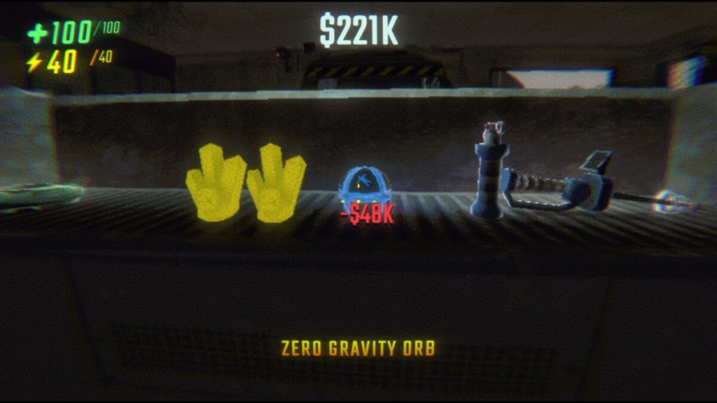 R.E.P.O screenshot of a Zero Gravity Orb in the shop.
