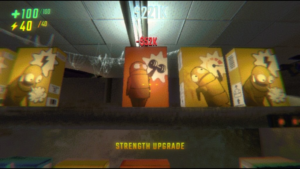 R.E.P.O screenshot of upgrades in the shop.