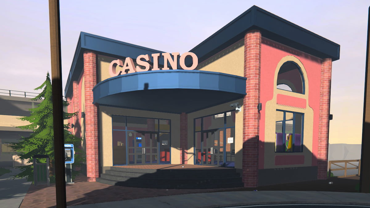 The outside of the casino in Schedule 1