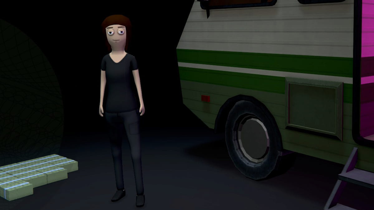 Schedule 1 character wearing default clothes