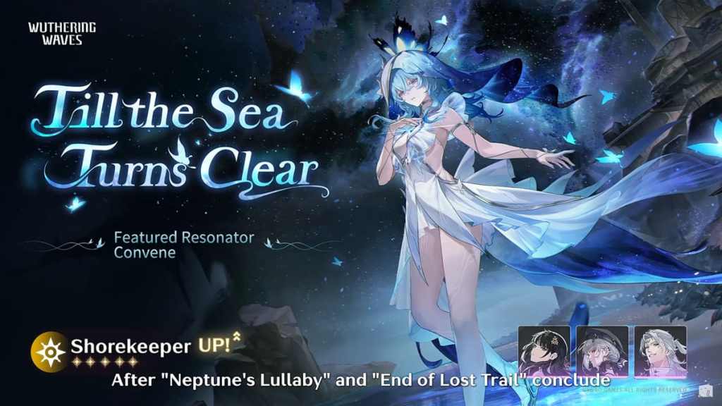Shorekeeper banner in Wuthering Waves 2.2