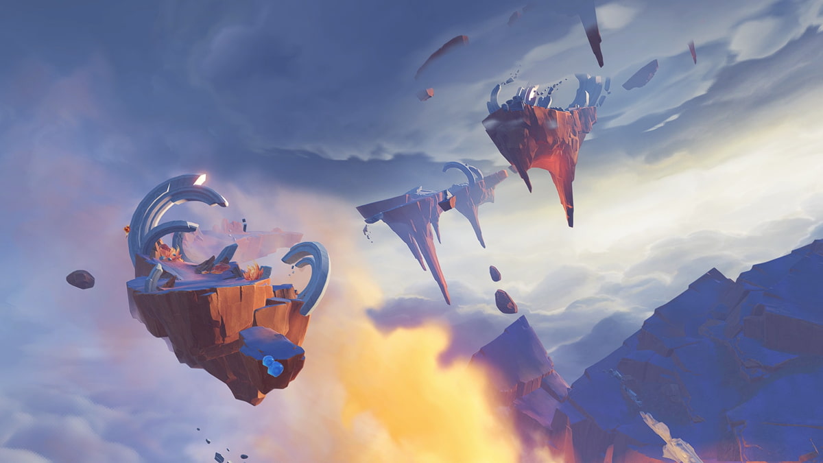 skyfire circlet above the volcan of tollan