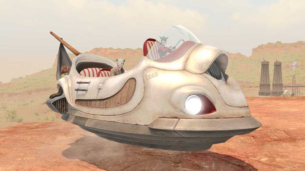 A mount in Final Fantasy XIV