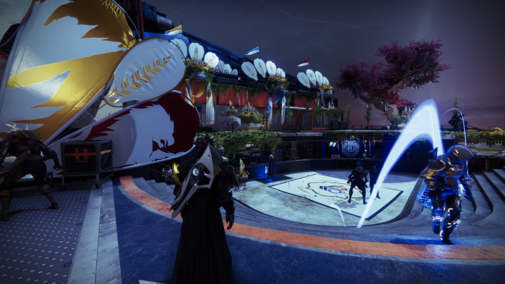 Postmaster in Destiny 2 Tower during Guardian Games.