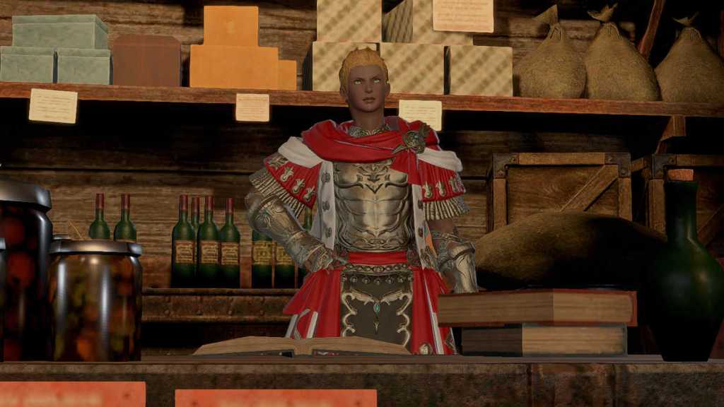 The Trophy Quartermaster at Wolves' Den Pier in Final Fantasy XIV