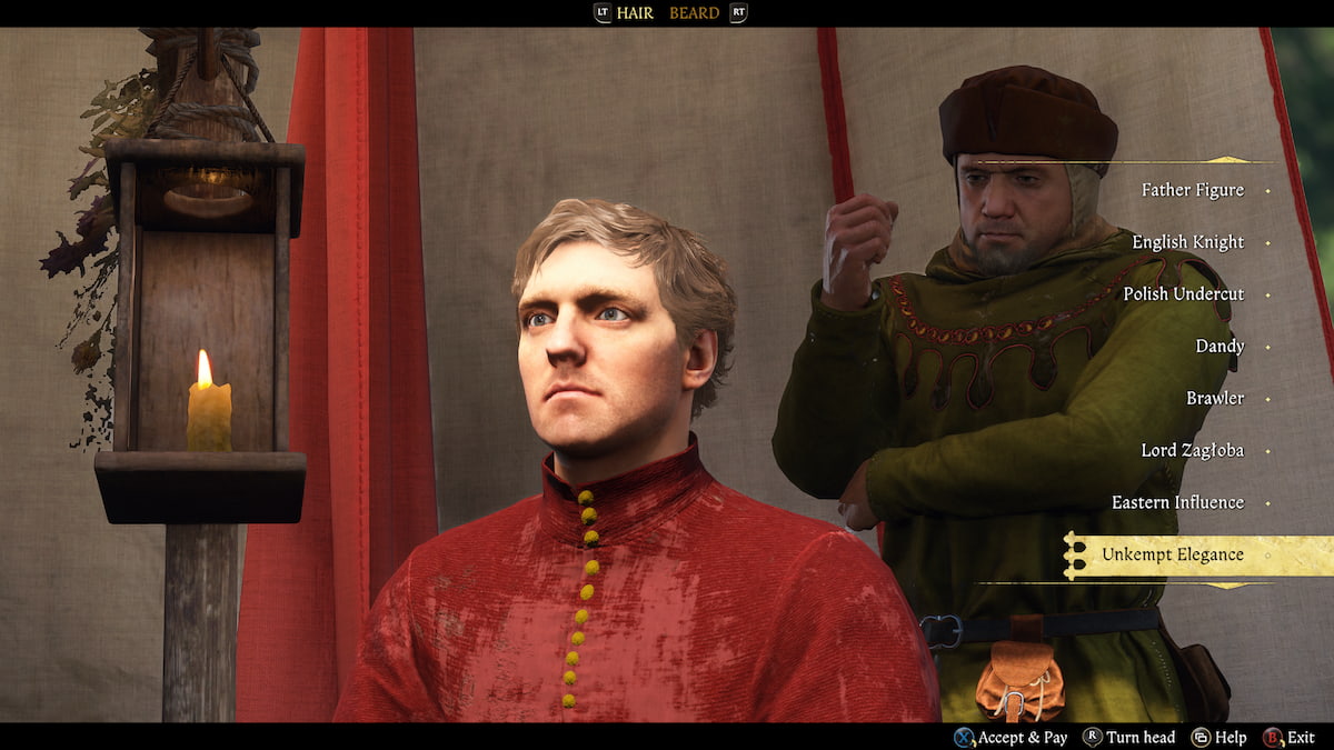 Henry's Unkempt Elegance haircut