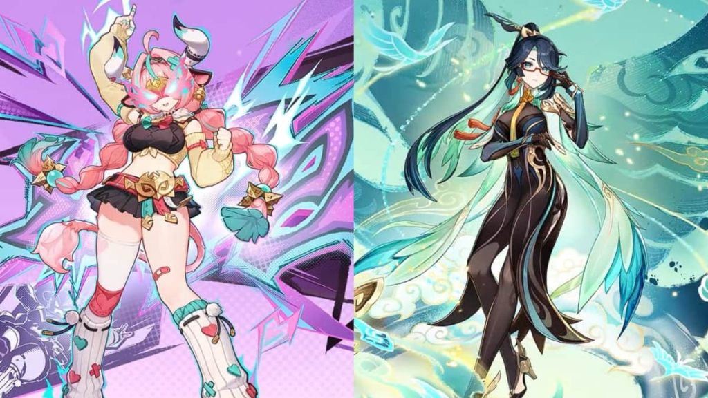 Varesa and Xianyun banners in Genshin Impact 5.5