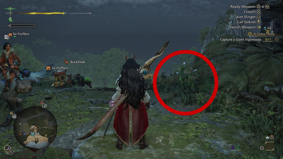 Nightflower Pollen at Scarlet Forest Area 17