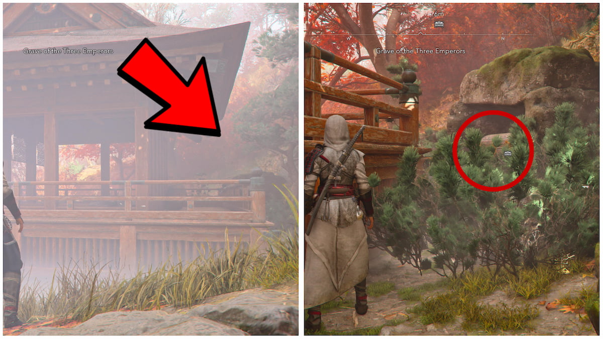 Grave of the Three Emperors Legendary Chest location